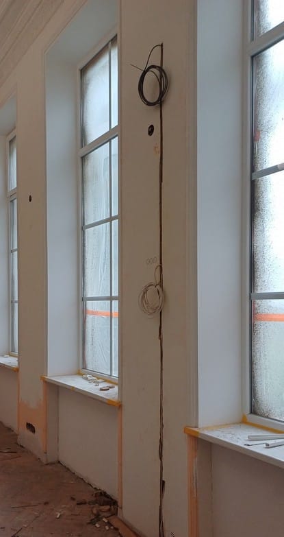 Atliktas elektros darbas